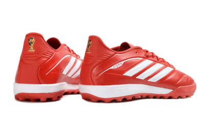 Men's Adidas Copa Gloro 3 TF Artificial Turf Low-Tops Football Shoes - Red/Bold Scarlet/White Burst