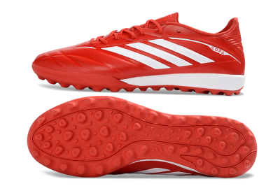 Men's Adidas Copa Gloro 3 TF Artificial Turf Low-Tops Football Shoes - Red/Bold Scarlet/White Burst