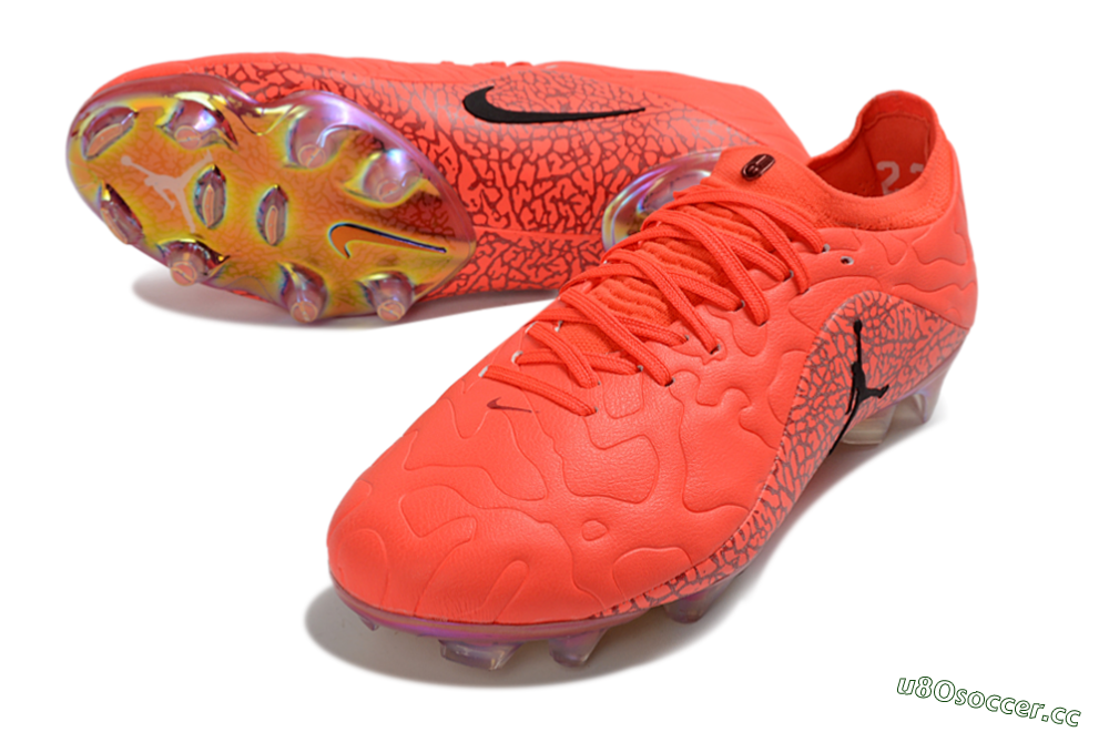 Unisex Nike Tiempo Legend 11 Elite FG Firm Ground Low-Tops Football Boots - Red/Bright Flame/Crimson Glow 3