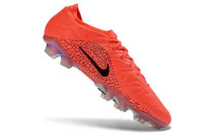Unisex Nike Tiempo Legend 11 Elite FG Firm Ground Low-Tops Football Boots - Red/Bright Flame/Crimson Glow