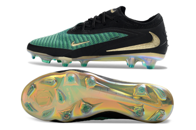 Unisex Nike Phantom 6 Elite Low FG Firm Ground Low-Tops Football Boots - Green/Electric Green/Black
