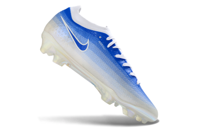 Unisex Nike Air Zoom Mercurial Vapor 17 Elite FG Firm Ground Low-Tops Football Boots - Blue/Sky Blue/White