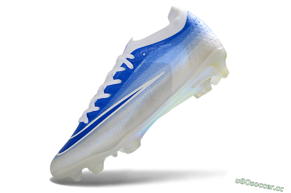 Unisex Nike Air Zoom Mercurial Vapor 17 Elite FG Firm Ground Low-Tops Football Boots - Blue/Sky Blue/White 5