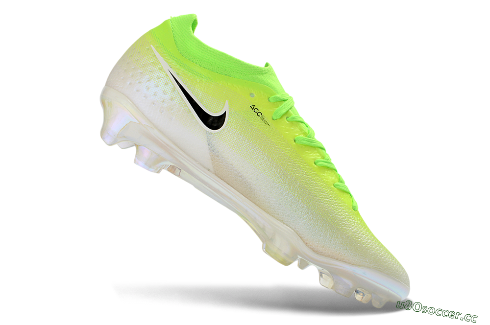 Unisex Nike Air Zoom Mercurial Vapor 17 Elite FG Firm Ground Low-Tops Football Boots - Yellow/Neon Green/Frosted White 4