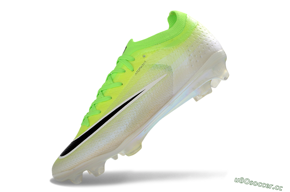 Unisex Nike Air Zoom Mercurial Vapor 17 Elite FG Firm Ground Low-Tops Football Boots - Yellow/Neon Green/Frosted White 5