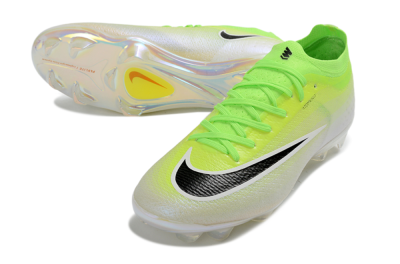 Unisex Nike Air Zoom Mercurial Vapor 17 Elite FG Firm Ground Low-Tops Football Boots - Yellow/Neon Green/Frosted White