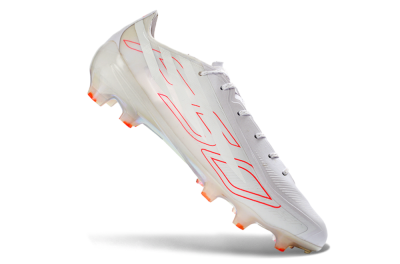 Unisex Adidas F50 Hyperfast 2026 World Cup FG Firm Ground Low-Tops Football Boots - White/Neon Pink/Crystal Clear
