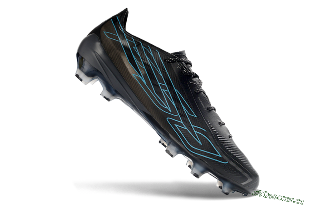 Unisex Adidas F50 Hyperfast 2026 World Cup FG Firm Ground Low-Tops Football Boots - Black/Electric Blue/Shadow Blue 4