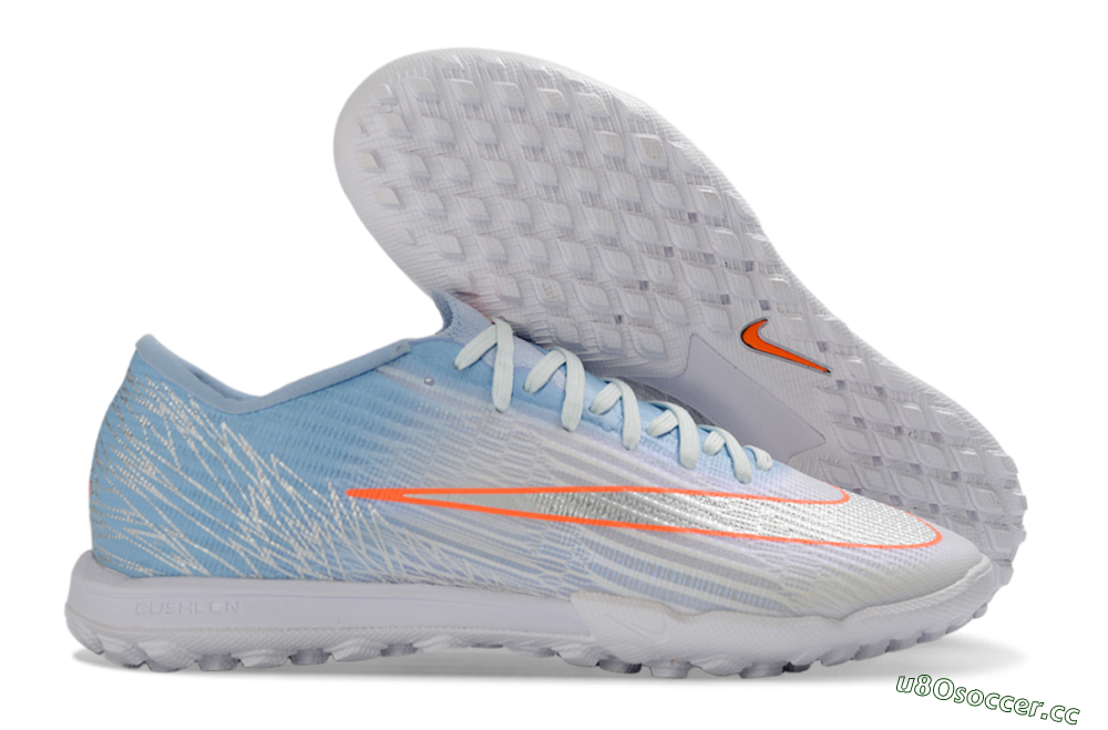Unisex Nike Air Zoom Mercurial Superfly 11 Elite TF Artificial Turf Low-Tops Football Shoes - Blue/Sky Blue/Coral 2