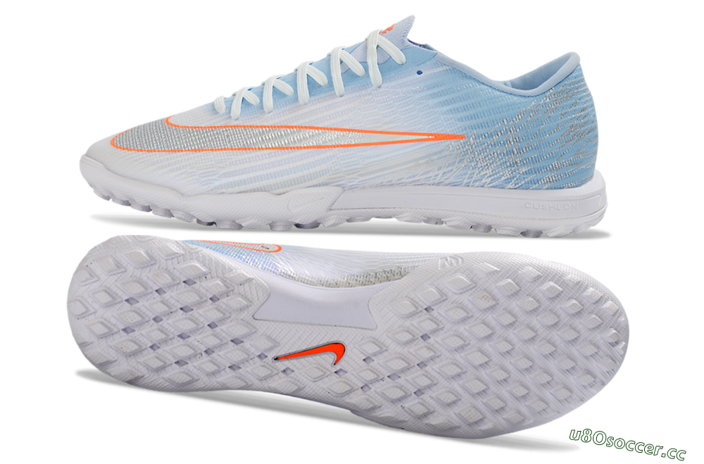 Unisex Nike Air Zoom Mercurial Superfly 11 Elite TF Artificial Turf Low-Tops Football Shoes - Blue/Sky Blue/Coral 1