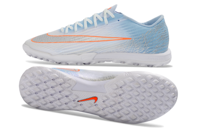 Unisex Nike Air Zoom Mercurial Superfly 11 Elite TF Artificial Turf Low-Tops Football Shoes - Blue/Sky Blue/Coral