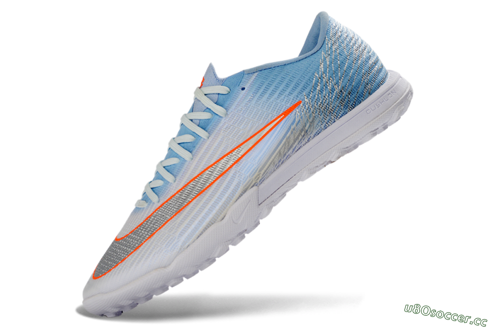 Unisex Nike Air Zoom Mercurial Superfly 11 Elite TF Artificial Turf Low-Tops Football Shoes - Blue/Sky Blue/Coral 5