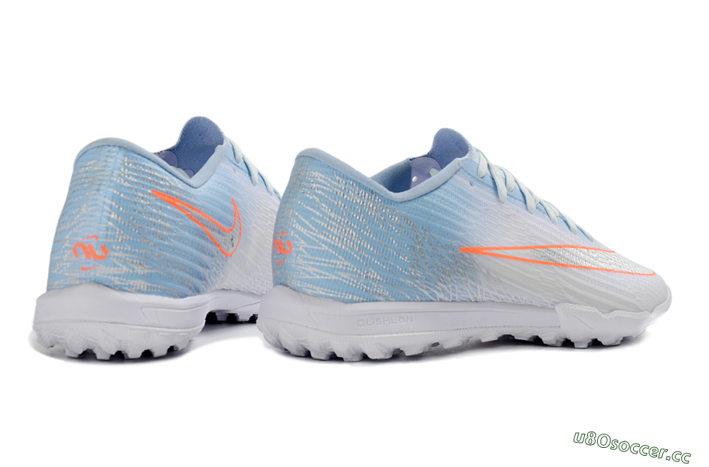 Unisex Nike Air Zoom Mercurial Superfly 11 Elite TF Artificial Turf Low-Tops Football Shoes - Blue/Sky Blue/Coral 6