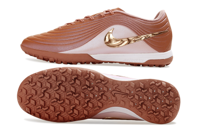 Unisex Nike Tiempo Legend 11 Elite TF Artificial Turf Low-Tops Football Shoes - Brown/Rose Gold/Copper Brown