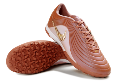 Unisex Nike Tiempo Legend 11 Elite TF Artificial Turf Low-Tops Football Shoes - Brown/Rose Gold/Copper Brown