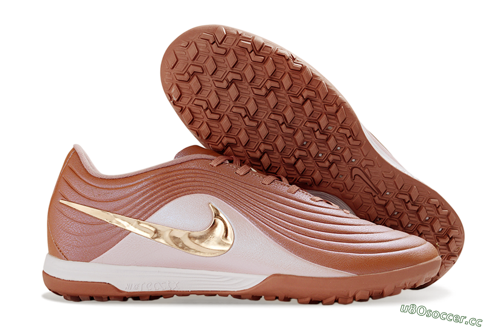 Unisex Nike Tiempo Legend 11 Elite TF Artificial Turf Low-Tops Football Shoes - Brown/Rose Gold/Copper Brown 2