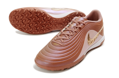 Unisex Nike Tiempo Legend 11 Elite TF Artificial Turf Low-Tops Football Shoes - Brown/Rose Gold/Copper Brown