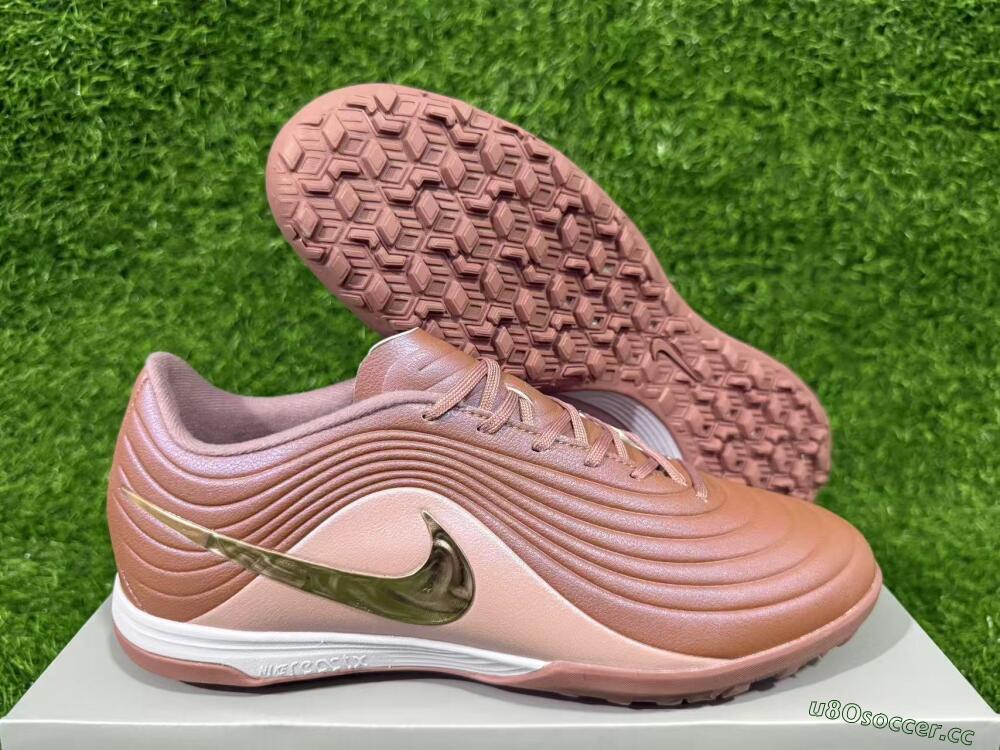 Unisex Nike Tiempo Legend 11 Elite TF Artificial Turf Low-Tops Football Shoes - Brown/Rose Gold/Copper Brown
