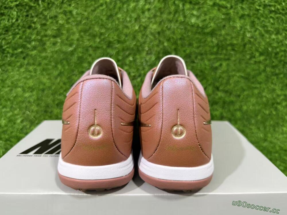 Unisex Nike Tiempo Legend 11 Elite TF Artificial Turf Low-Tops Football Shoes - Brown/Rose Gold/Copper Brown