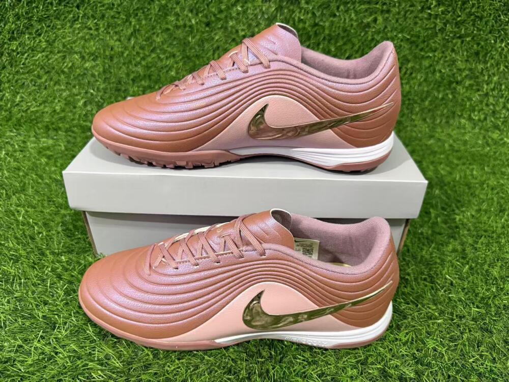 Unisex Nike Tiempo Legend 11 Elite TF Artificial Turf Low-Tops Football Shoes - Brown/Rose Gold/Copper Brown