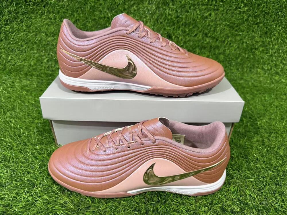 Unisex Nike Tiempo Legend 11 Elite TF Artificial Turf Low-Tops Football Shoes - Brown/Rose Gold/Copper Brown