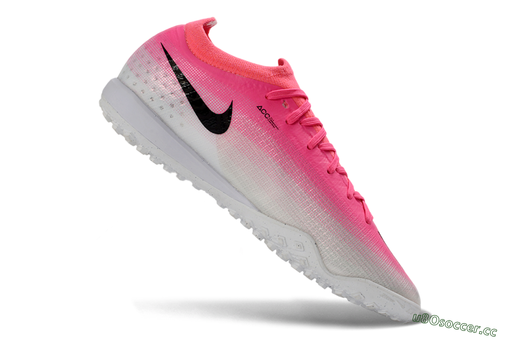 Unisex Nike Air Zoom Mercurial Vapor 17 Elite TF Artificial Turf Low-Tops Football Shoes - Pink/Electro Pink/Sleek Black 4