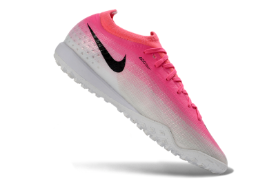 Unisex Nike Air Zoom Mercurial Vapor 17 Elite TF Artificial Turf Low-Tops Football Shoes - Pink/Electro Pink/Sleek Black