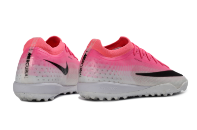 Unisex Nike Air Zoom Mercurial Vapor 17 Elite TF Artificial Turf Low-Tops Football Shoes - Pink/Electro Pink/Sleek Black