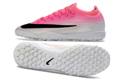 Unisex Nike Air Zoom Mercurial Vapor 17 Elite TF Artificial Turf Low-Tops Football Shoes - Pink/Electro Pink/Sleek Black