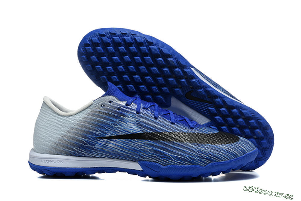 Unisex Nike Air Zoom Mercurial Superfly 11 Elite TF Artificial Turf Low-Tops Football Shoes - Blue/Navy Surge/Steel Gray 2