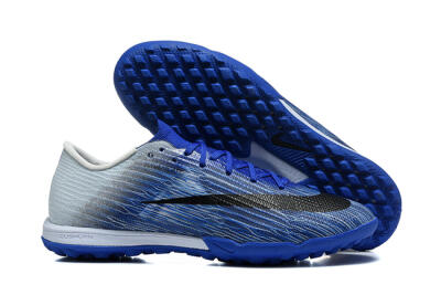 Unisex Nike Air Zoom Mercurial Superfly 11 Elite TF Artificial Turf Low-Tops Football Shoes - Blue/Navy Surge/Steel Gray
