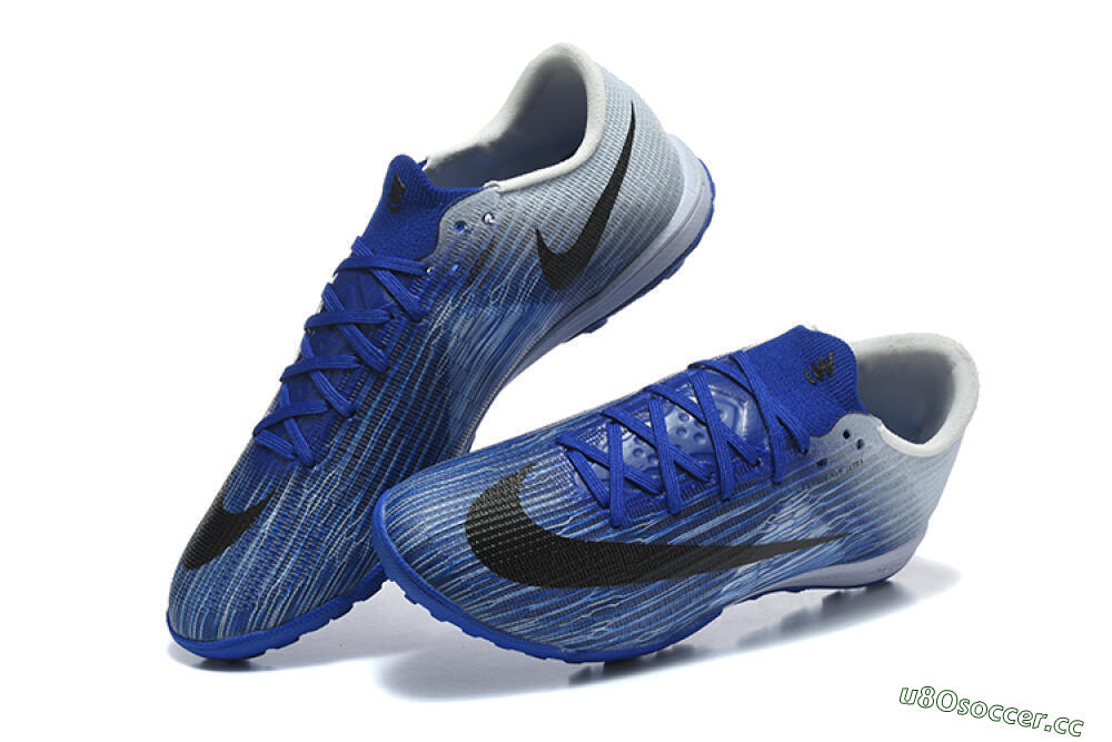 Unisex Nike Air Zoom Mercurial Superfly 11 Elite TF Artificial Turf Low-Tops Football Shoes - Blue/Navy Surge/Steel Gray 6