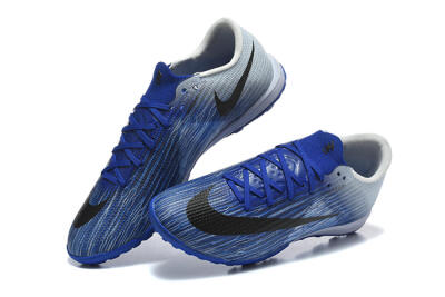 Unisex Nike Air Zoom Mercurial Superfly 11 Elite TF Artificial Turf Low-Tops Football Shoes - Blue/Navy Surge/Steel Gray