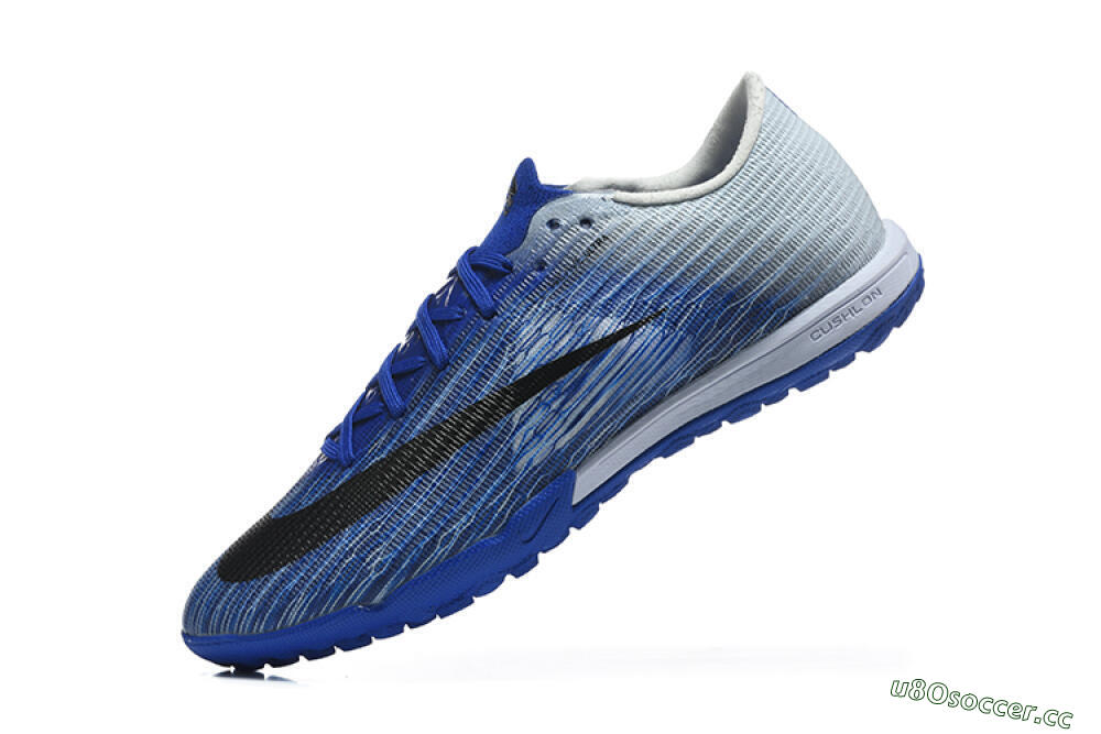 Unisex Nike Air Zoom Mercurial Superfly 11 Elite TF Artificial Turf Low-Tops Football Shoes - Blue/Navy Surge/Steel Gray 8