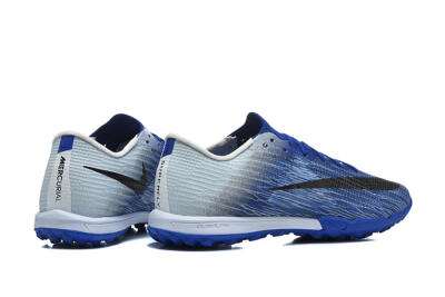 Unisex Nike Air Zoom Mercurial Superfly 11 Elite TF Artificial Turf Low-Tops Football Shoes - Blue/Navy Surge/Steel Gray