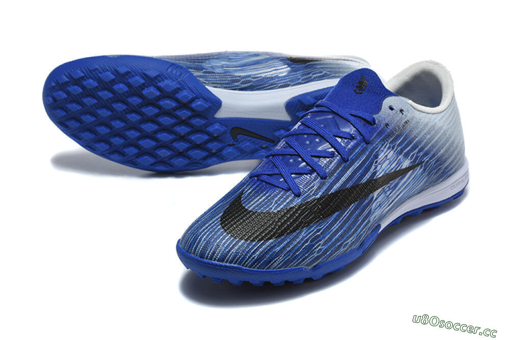Unisex Nike Air Zoom Mercurial Superfly 11 Elite TF Artificial Turf Low-Tops Football Shoes - Blue/Navy Surge/Steel Gray 3
