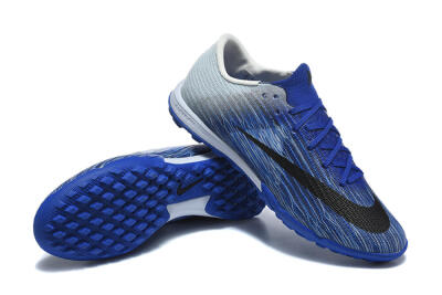 Unisex Nike Air Zoom Mercurial Superfly 11 Elite TF Artificial Turf Low-Tops Football Shoes - Blue/Navy Surge/Steel Gray