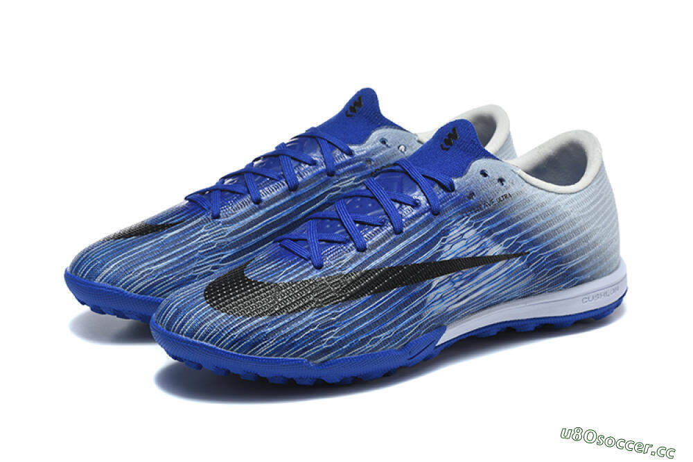 Unisex Nike Air Zoom Mercurial Superfly 11 Elite TF Artificial Turf Low-Tops Football Shoes - Blue/Navy Surge/Steel Gray 5