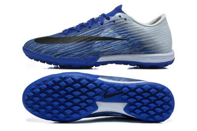 Unisex Nike Air Zoom Mercurial Superfly 11 Elite TF Artificial Turf Low-Tops Football Shoes - Blue/Navy Surge/Steel Gray