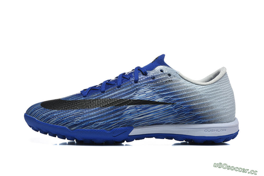 Unisex Nike Air Zoom Mercurial Superfly 11 Elite TF Artificial Turf Low-Tops Football Shoes - Blue/Navy Surge/Steel Gray 0