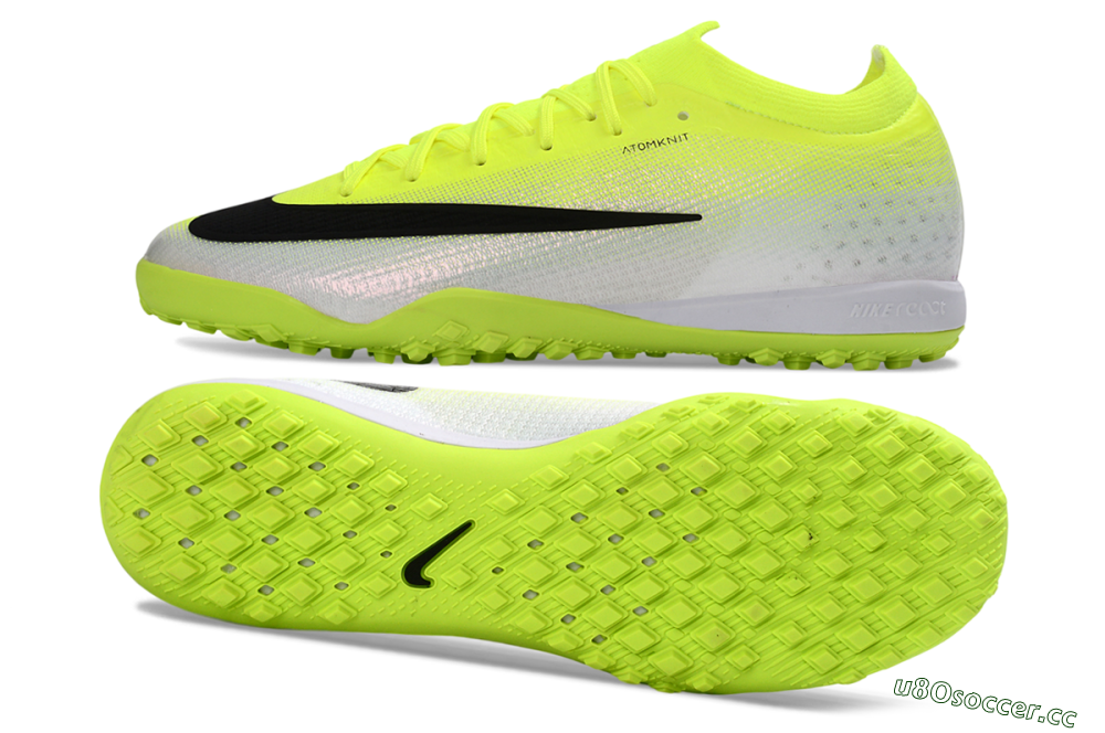 Unisex Nike Air Zoom Mercurial Vapor 17 Elite TF Artificial Turf Low-Tops Football Shoes - Yellow/Lime Green/Black 1