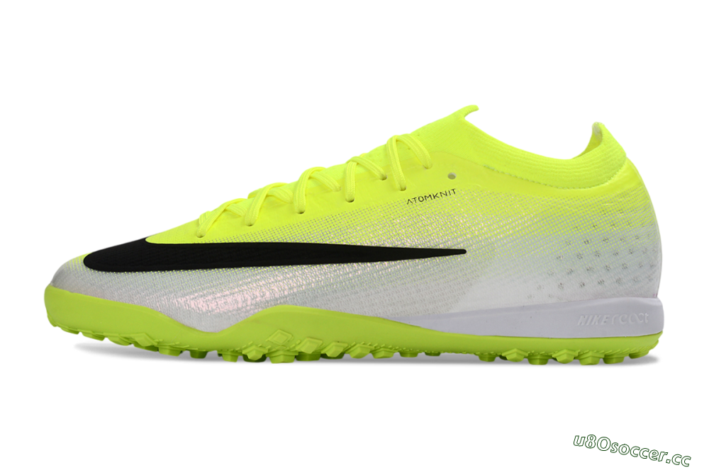 Unisex Nike Air Zoom Mercurial Vapor 17 Elite TF Artificial Turf Low-Tops Football Shoes - Yellow/Lime Green/Black 0