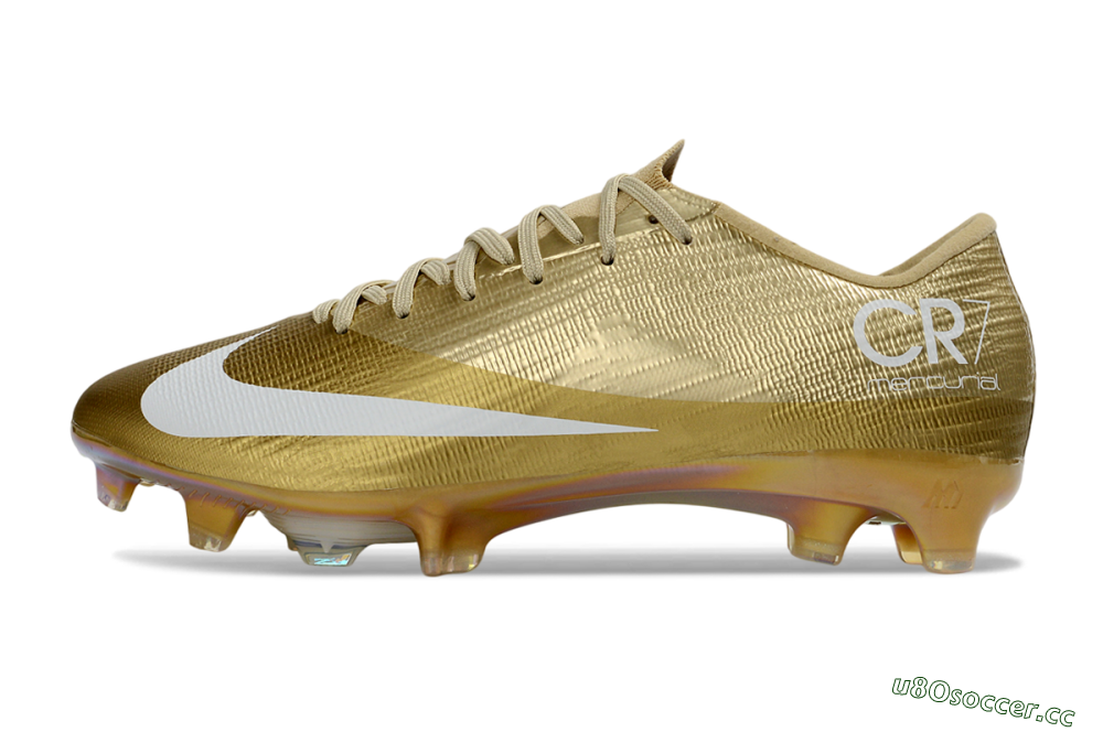 Unisex Nike Air Zoom Mercurial Superfly 11 Elite FG Firm Ground Low-Tops Football Boots - Gold/Metallic Gold/White 0