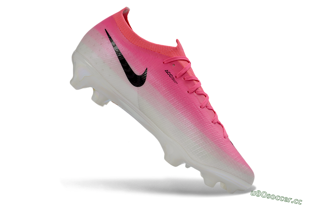 Unisex Nike Air Zoom Mercurial Vapor 17 Elite FG Firm Ground Low-Tops Football Boots - Pink/Neon Pink/Black 5