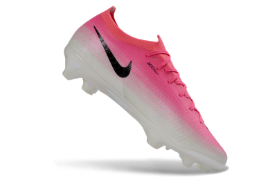 Unisex Nike Air Zoom Mercurial Vapor 17 Elite FG Firm Ground Low-Tops Football Boots - Pink/Neon Pink/Black