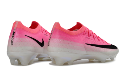 Unisex Nike Air Zoom Mercurial Vapor 17 Elite FG Firm Ground Low-Tops Football Boots - Pink/Neon Pink/Black
