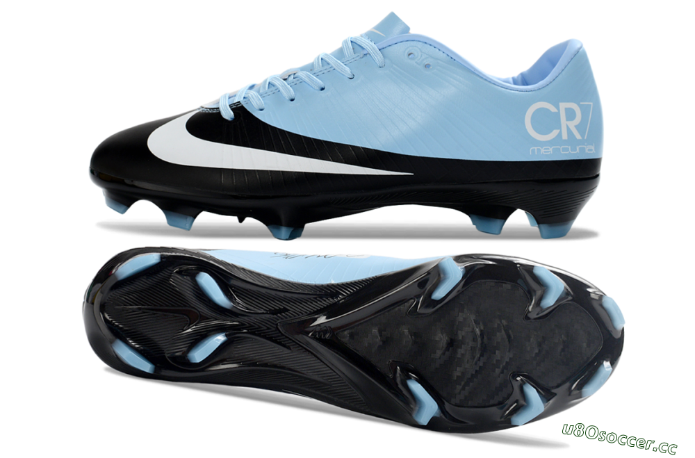 Men's Nike Air Zoom Mercurial Superfly 11 Elite FG Firm Ground Low-Tops Football Boots - Blue/Sky Blue/Black 1