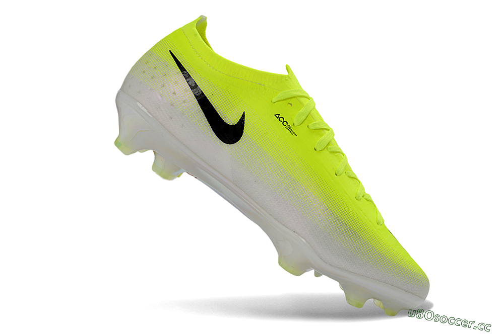 Unisex Nike Air Zoom Mercurial Vapor 17 Elite FG Firm Ground Low-Tops Football Boots - Yellow/Vibrant Yellow/Sleek Black 5