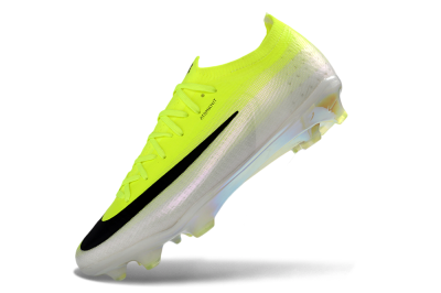 Unisex Nike Air Zoom Mercurial Vapor 17 Elite FG Firm Ground Low-Tops Football Boots - Yellow/Vibrant Yellow/Sleek Black