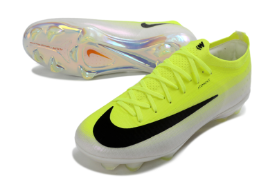 Unisex Nike Air Zoom Mercurial Vapor 17 Elite FG Firm Ground Low-Tops Football Boots - Yellow/Vibrant Yellow/Sleek Black
